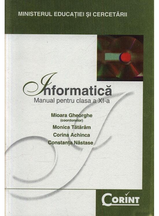 Copertă produs Informatică. Manual pentru clasa a XI-a - gallery big 1