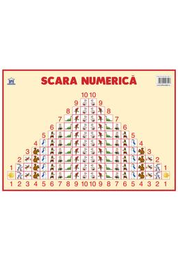 Copertă produs Planșă. Scara numerică
