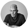 Fotografie autor Anthony Bourdain