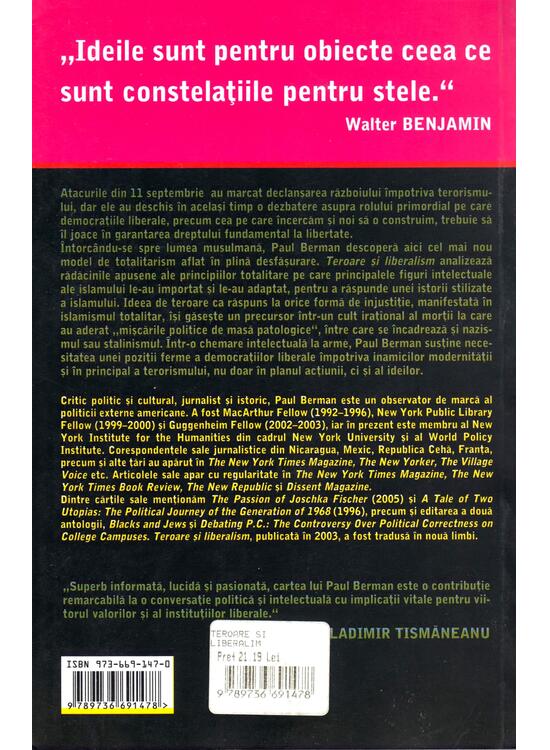 Copertă produs Teroare şi liberalism - gallery big 2