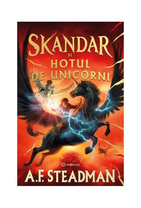 Copertă produs Skandar și hoțul de unicorni