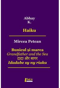 Copertă produs Haiku (în română-engleză). Bunicul și marea