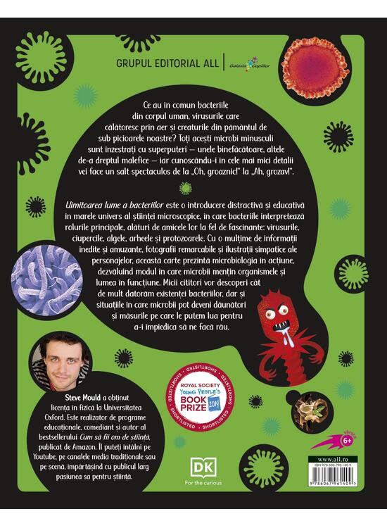 Copertă produs Uimitoarea lume a bacteriilor - gallery big 2
