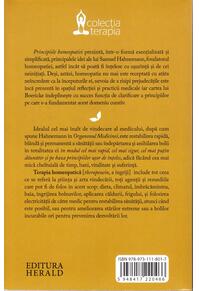 Copertă produs Principiile homeopatiei