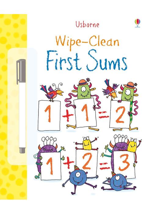 Copertă produs Wipe-Clean First Sums