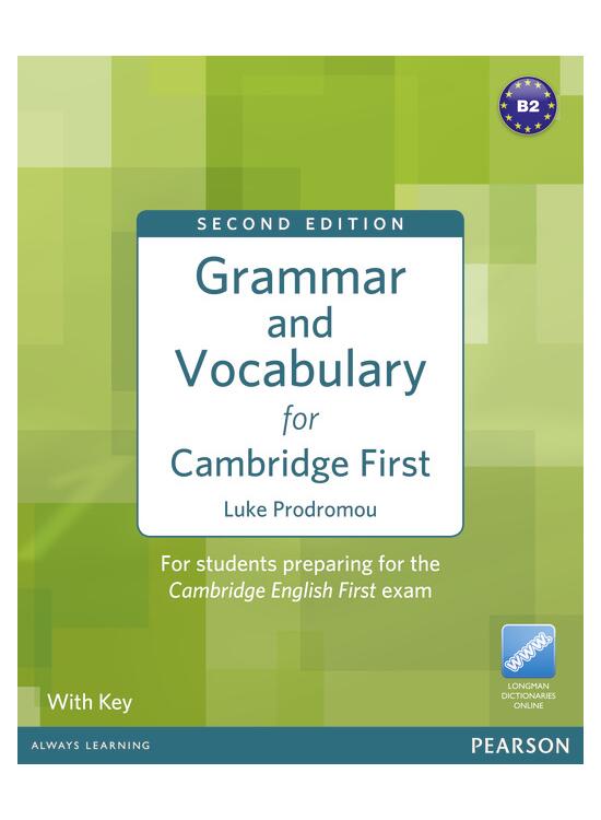 Copertă produs Grammar and Vocabulary for FCE 2nd Edition with key + access to Longman Dictionaries Online - gallery big 1