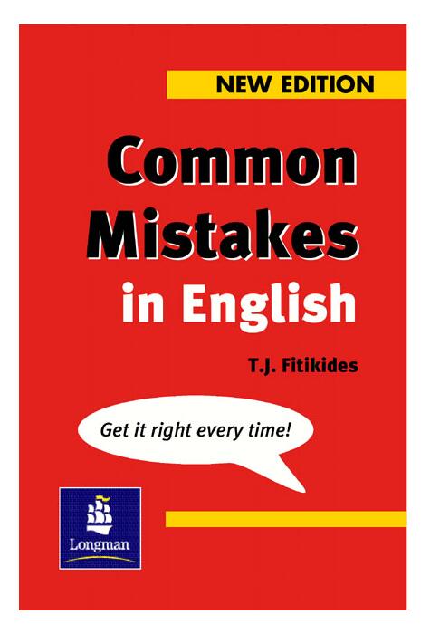 Copertă produs Common Mistakes in English New Edition
