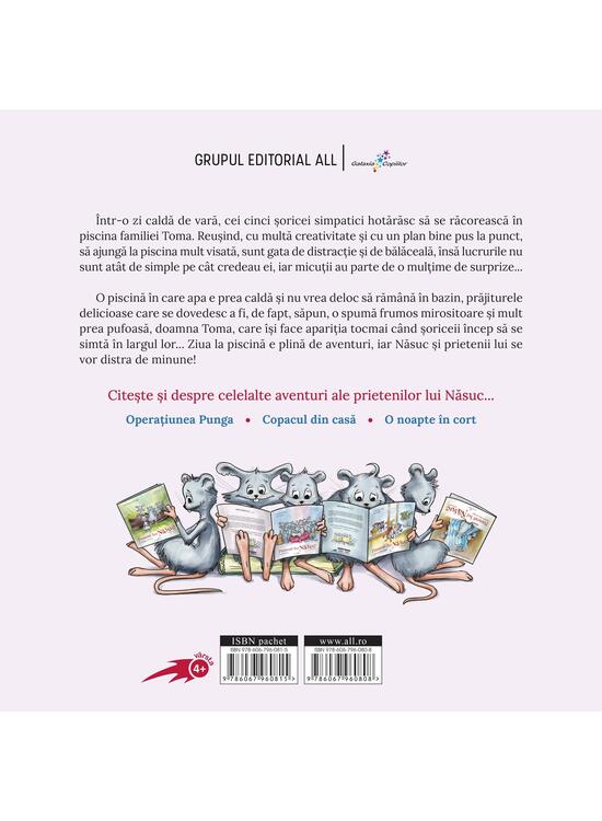 Copertă produs La piscină. Prietenii lui Năsuc (Vol. 4) - gallery big 2