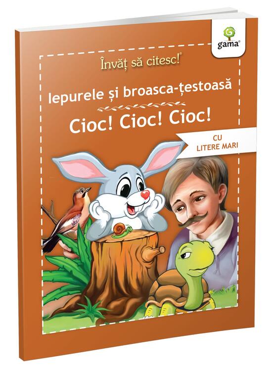 Copertă produs Iepurele și broasca țestoasă &bull; Cioc!Cioc!Cioc! - gallery big 1