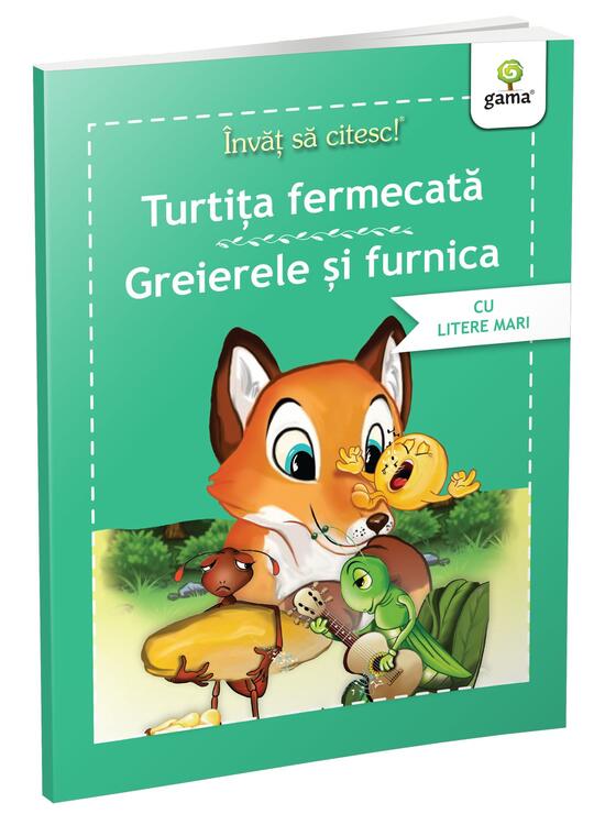 Copertă produs Turtița fermecată &bull; Greierele și furnica - gallery big 1