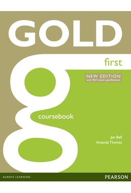 Copertă produs Gold First New Edition Coursebook