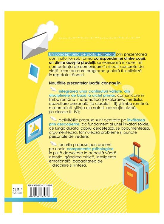 Copertă produs Scrisorile verii. Caiet de vacanță. Clasa a II-a - gallery big 2