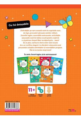 Copertă produs Jocuri logice și de antrenament (11 ani +)
