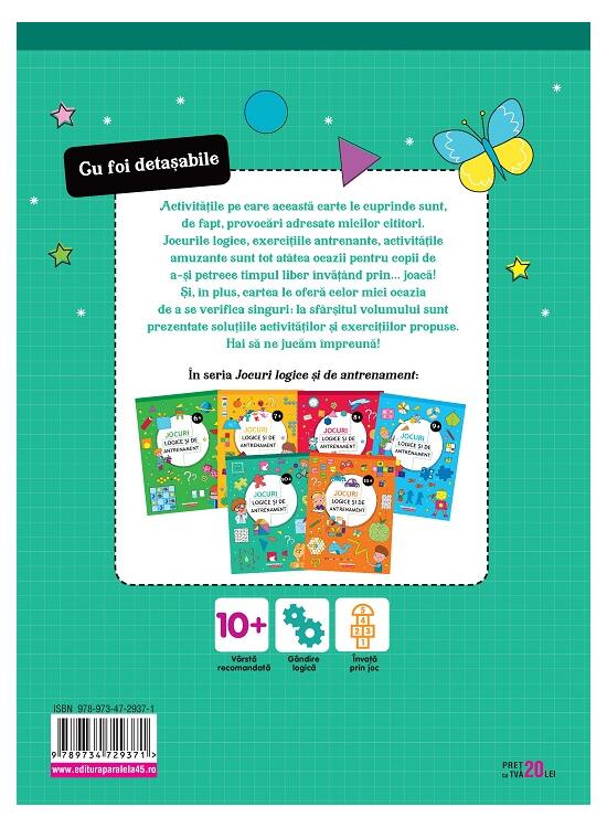 Copertă produs Jocuri logice și de antrenament (10 ani +) - gallery big 2