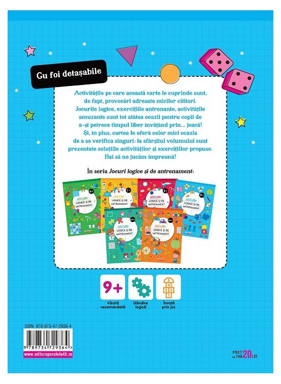 Copertă produs Jocuri logice și de antrenament (9 ani +) - gallery big 2