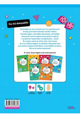 Copertă produs Jocuri logice și de antrenament (9 ani +)