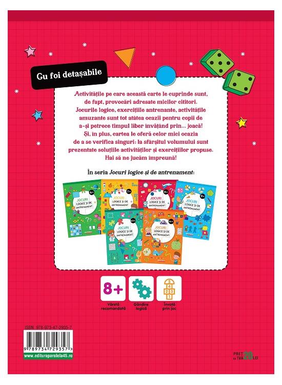 Copertă produs Jocuri logice și de antrenament (8 ani +) - gallery big 2