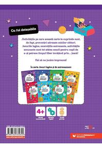 Copertă produs Jocuri logice și de antrenament (4 ani +)