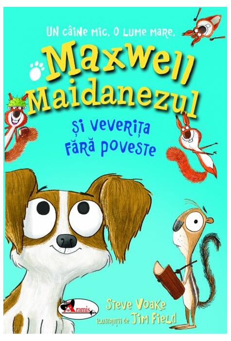 Copertă produs Maxwell Maidanezul și veverița fără poveste