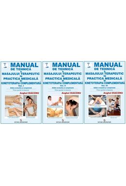 Copertă produs Manual de tehnică a masajului terapeutic și kinetoterapia complementară (Vol. 1-3)