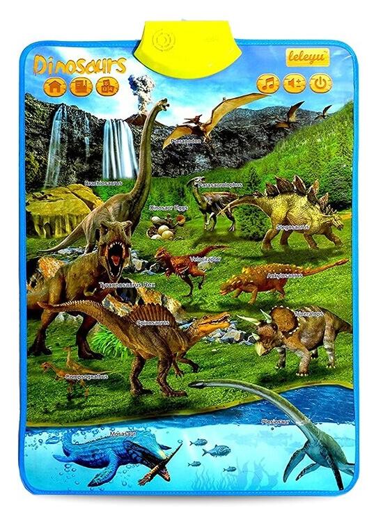 Copertă produs Poster Interactiv &icirc;n Limba Engleză - Dinozauri - gallery big 1