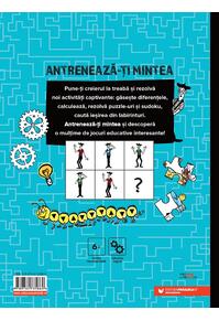 Copertă produs Antrenează-ți mintea! (6 ani +)