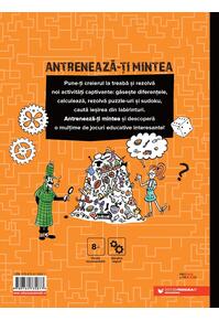 Copertă produs Antrenează-ți mintea! (8 ani +)