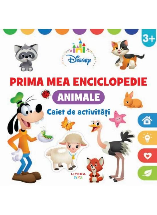Copertă produs Animale. Caiet de activități (3 ani+) - gallery big 1