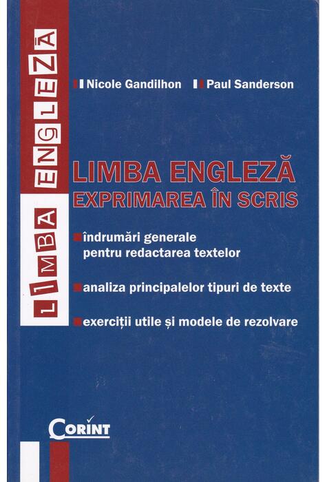 Copertă produs Limba engleză. Exprimarea &icirc;n scris