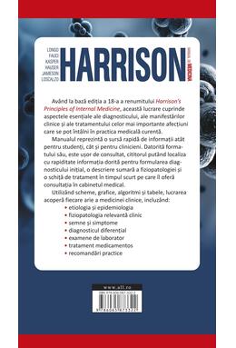 Copertă produs Harrison. Manual de medicină