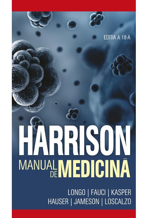 Copertă produs Harrison. Manual de medicină