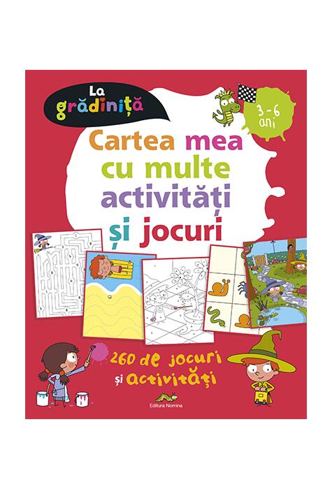 Copertă produs Cartea mea cu multe activități și jocuri