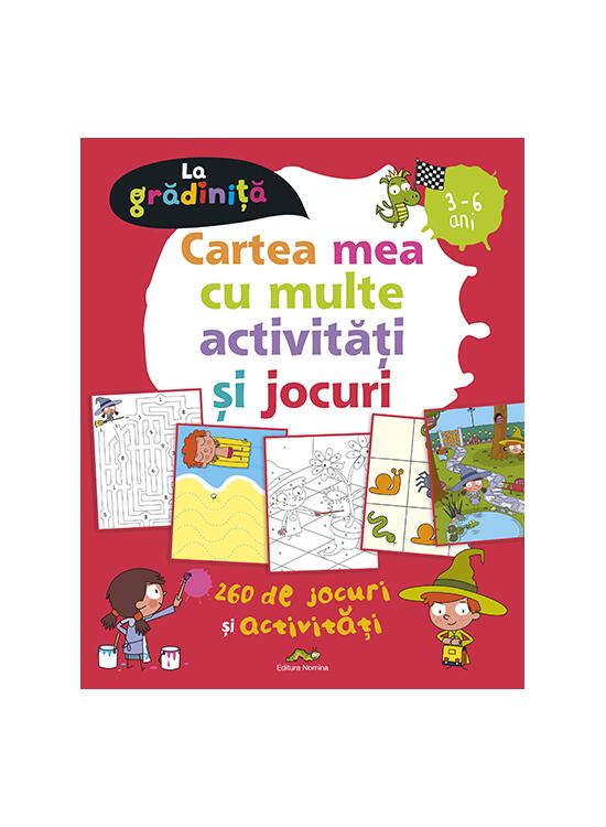 Copertă produs Cartea mea cu multe activități și jocuri - gallery big 1