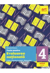 Copertă produs Teste pentru evaluarea națională. Limba și literatura rom&acirc;nă. Matematică. Clasa a IV-a
