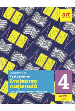 Copertă produs Teste pentru evaluarea națională. Limba și literatura rom&acirc;nă. Matematică. Clasa a IV-a