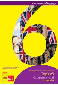 Copertă produs Limba modernă 1 - studiu intensiv. Engleză. Caietul elevului. Clasa a VI-a. EYES OPEN 2. WORKBOOK