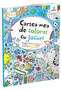 Copertă produs Cartea mea de colorat cu jocuri