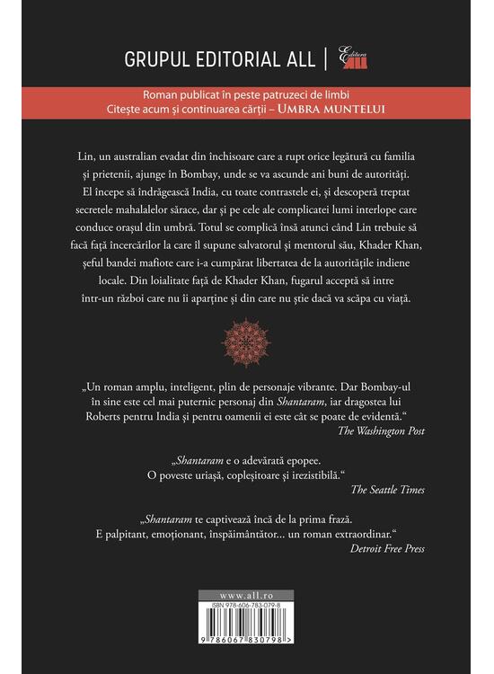 Copertă produs Shantaram - gallery big 2