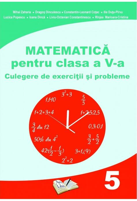 Copertă produs Matematică pentru clasa a V-a