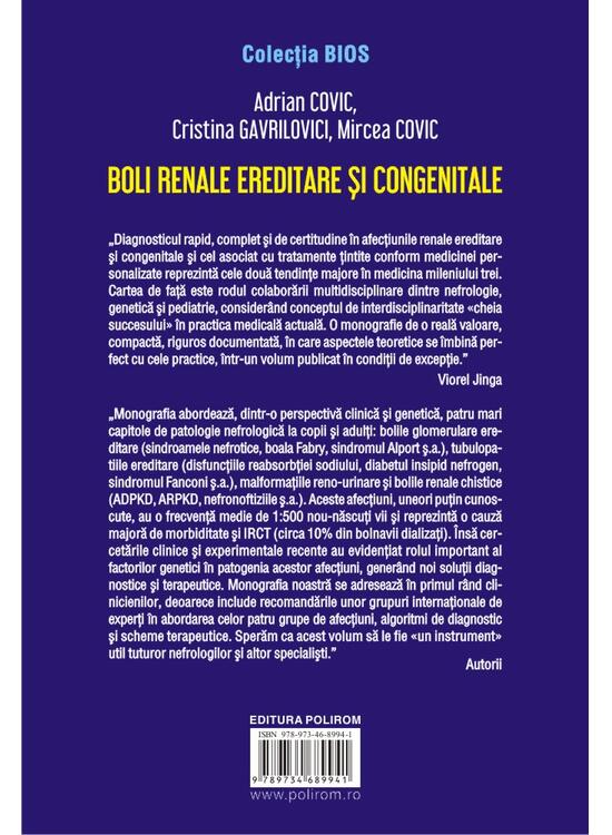 Copertă produs Boli renale ereditare și congenitale - gallery big 2