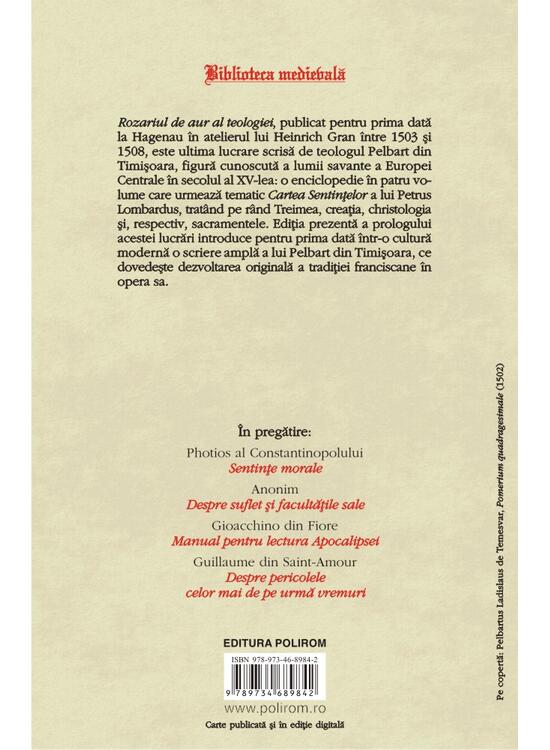 Copertă produs Rozariul de aur al teologiei: Prolog - gallery big 2