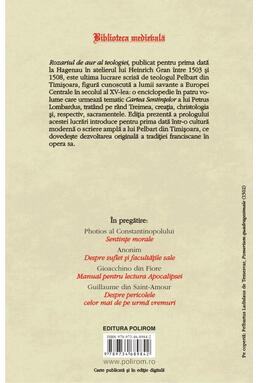 Copertă produs Rozariul de aur al teologiei: Prolog