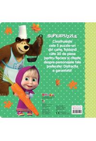 Copertă produs Superpuzzle. Masha și Ursul
