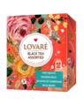 Copertă produs Cutie cu 32 pliculețe de ceai negru asortat Lovar&eacute; (4 arome x 8 pliculețe): 1001 Nights, Passion Fruit, Splashes of Champagne, Wild Berry 32 g - thumb 2