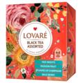 Copertă produs Cutie cu 32 pliculețe de ceai negru asortat Lovar&eacute; (4 arome x 8 pliculețe): 1001 Nights, Passion Fruit, Splashes of Champagne, Wild Berry 32 g - gallery small 