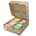 Copertă produs Cutie cu 32 pliculețe de ceai verde asortat Lovar&eacute; (4 arome x 8 pliculețe): Golden Mango, Cleopatra&rsquo;s Night, Strawberry Marshmallow, Bahamian Soursop 32 g - gallery small 