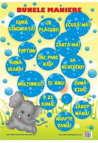 Copertă produs Planșă - Bunele maniere