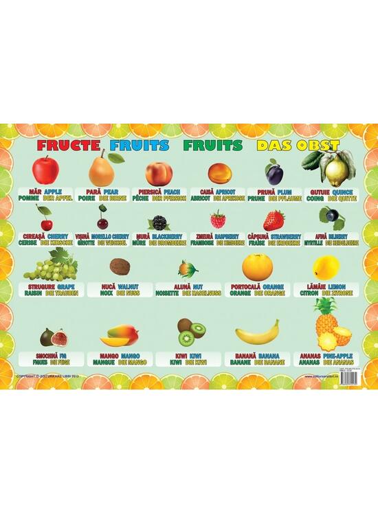 Copertă produs Planșă - Fructe - gallery big 1