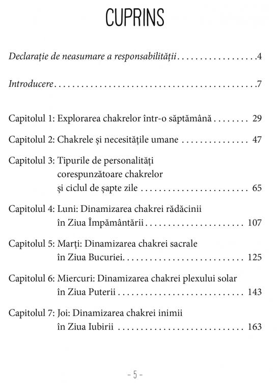 Copertă produs Șapte Zile Despre Chakre - gallery big 2