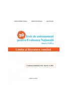 Imagine produs 30 Teste de antrenament pentru Evaluarea Națională - Limba și literatura rom&acirc;nă